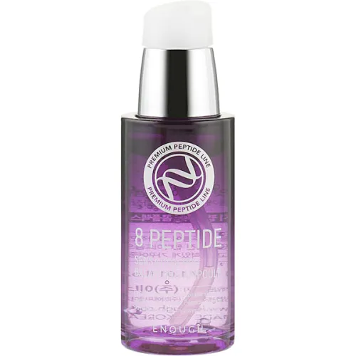 Омолаживающая ампульная сыворотка для лица Enough 8 Peptide Sensation Pro Balancing Ampoule с пептидами, 30 мл.