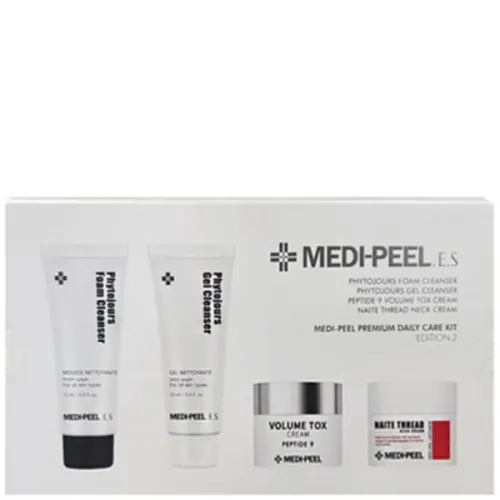 Омолоджувальний набір для обличчя Medi Peel Premium Daily Care Kit з пептидами