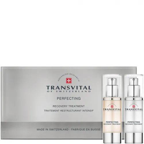 Відновлювальний омолоджувальний комплекс для шкіри обличчя Transvital Perfecting Anti Age Recovery Treatment, 8 шт. х 4 мл.