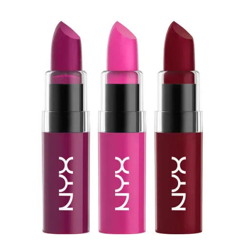 Набор помад для губ NYX Butter Lipstick Set 3, 3 шт. х 4.5 г.