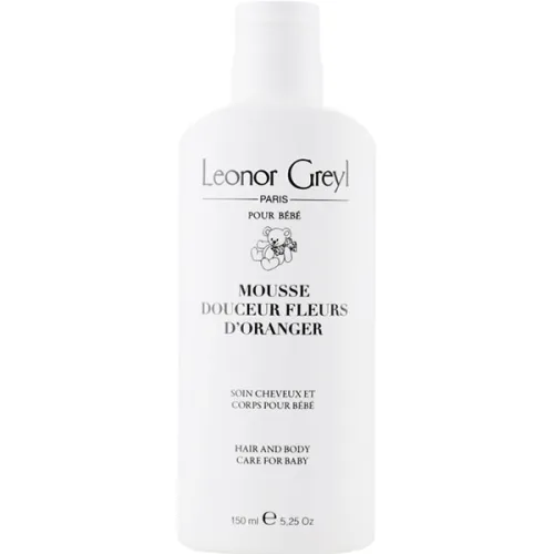 Детский шампунь для волос и кожи Leonor Greyl Mousse Douceur Fleurs D’Oranger с ароматом цветов апельсина, 150 мл.