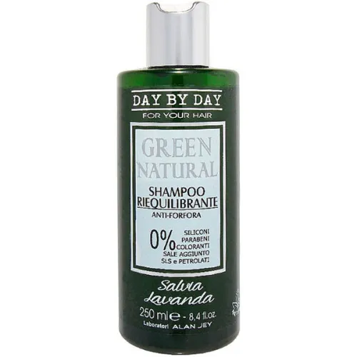 Ребалансирующий шампунь против перхоти Alan Jey Green Natural Shampoo Riequilibrante, 250 мл.