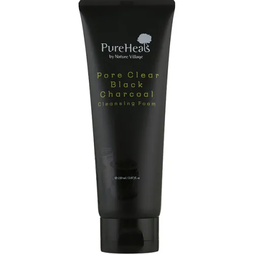 Пенка для умывания PureHeal’s Pore Clear Black Charcoal Cleansing Foam с черным углем, 150 мл.
