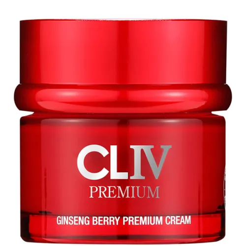 Энергизирующий крем для лица CLIV Ginseng Berry Premium Cream с экстрактом ягод женьшеня, 50 мл.