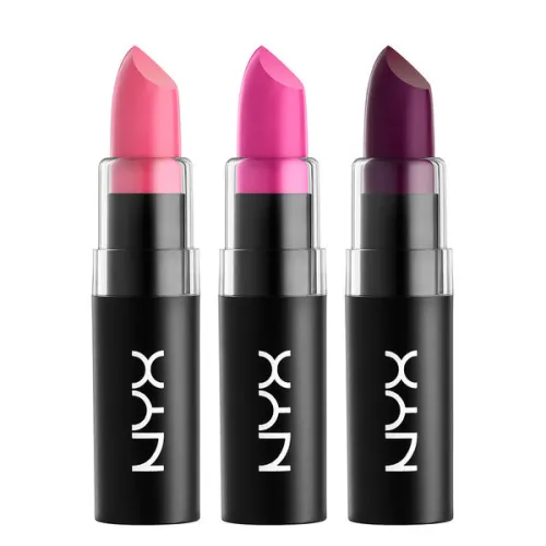 Набір матових помад для губ NYX Matte Lipstick Set 2, 3 шт. х 4.5 г.