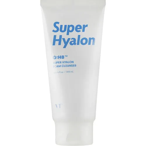 Пенка для умывания VT Cosmetics Super Hyalon Foam Cleanser с гиалуроновой кислотой, 300 мл.