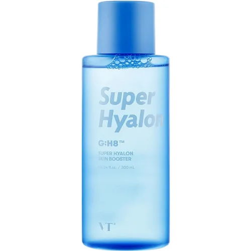 Интенсивно увлажняющий тонер-бустер для лица VT Cosmetics Super Hyalon Skin Booster с гиалуроновой кислотой, 300 мл.