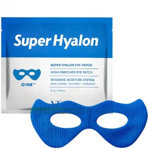 Гідрогелеві патчі для очей VT Cosmetics Super Hyalon Eye Patch з гіалуроновою кислотою, 8.1 г.