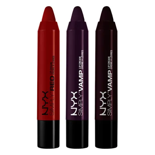 Набір олівців-помад для губ NYX Simply Lip Cream Set 1, 3 шт. х 3 г.