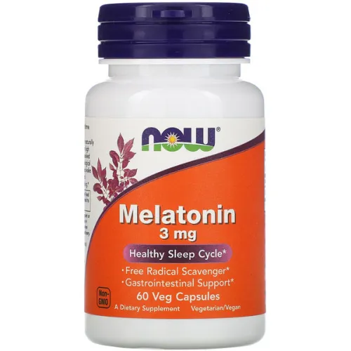 Мелатонин Now Foods Melatonin 3 mg, 3 мг.
