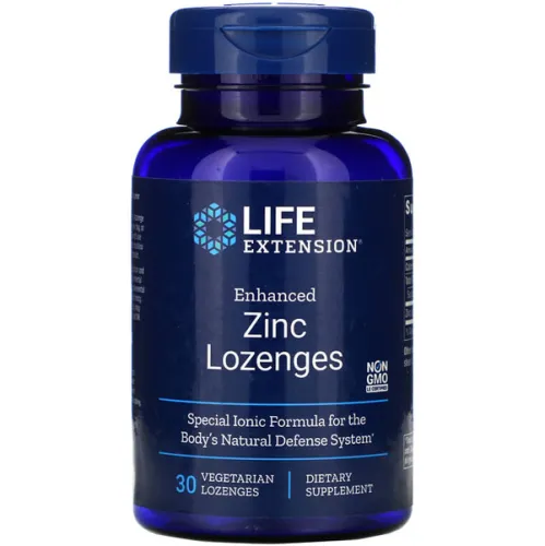 Цинк леденцы Life Extension Enhanced Zinc Lozenges 18.75 mg, 18.75 мг.