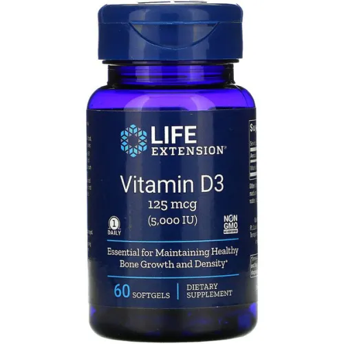 Витамин D3 Life Extension Vitamin D3 125 mcg