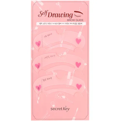 Трафареты для макияжа бровей Secret Key Self Drawing Brow Guide