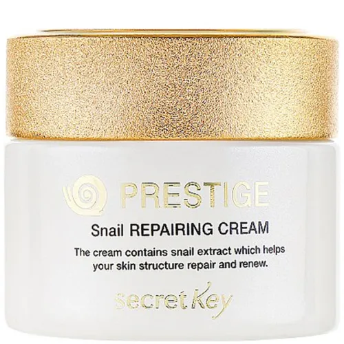 Крем для лица Secret Key Prestige Snail Repairing Cream с муцином улитки «престиж», 50 г.