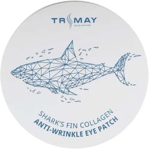 Гідрогелеві патчі для очей Trimay Shark’s Fin Collagen Anti-Wrinkle Eye Patch з колагеном та екстрактом акулього плавника
