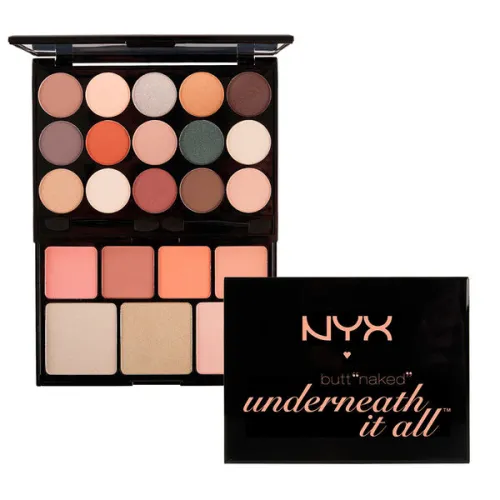 Косметичний набір для макіяжу NYX Butt Naked Underneath It All Palette