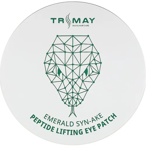 Гидрогелевые патчи для глаз Trimay Emerald Syn-Ake Peptide Lifting Eye Patch со змеиным пептидом
