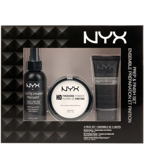 Матуючий набір для завершення макіяжу NYX Prep & Finish Set