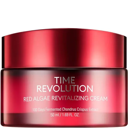 Восстанавливающий крем для лица c экстрактом красных водорослей Missha Time Revolution Red Algae Revitalizing Cream, 50 мл.