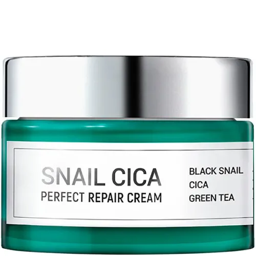 Восстанавливающий крем для лица Esthetic House Snail Cica Perfect Repair Cream с муцином улитки, центеллой и зеленым чаем