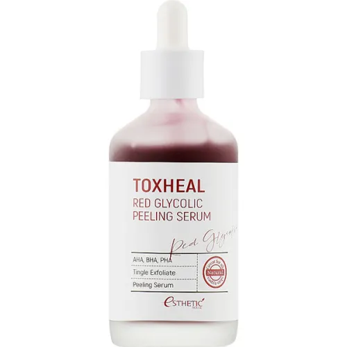 Пилинг-сыворотка для лица Esthetic House Toxheal Red Glycolic Peeling Serum, 100 мл. срок год. до 10.26