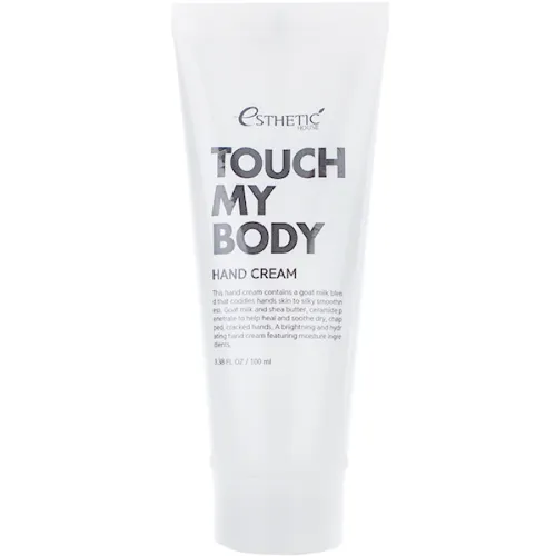 Зволожуючий крем для рук на козячому молоці Esthetic House Touch My Body Goat Milk Hand Cream, 100 мл.