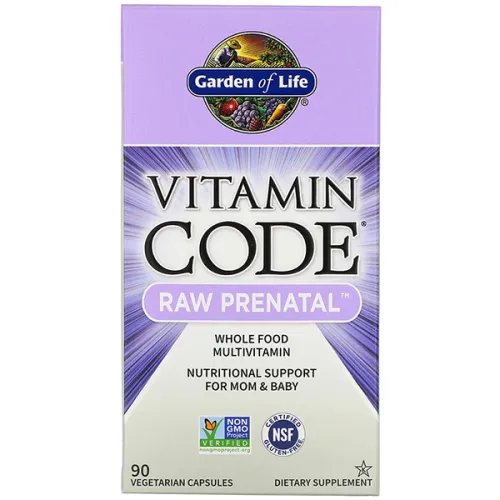 Сырые мультивитамины для беременных Garden of Life Vitamin Code Raw Prenatal