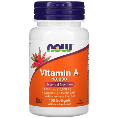 Витамин А Now Foods Vitamin A 3000 mg, 3000 мг.