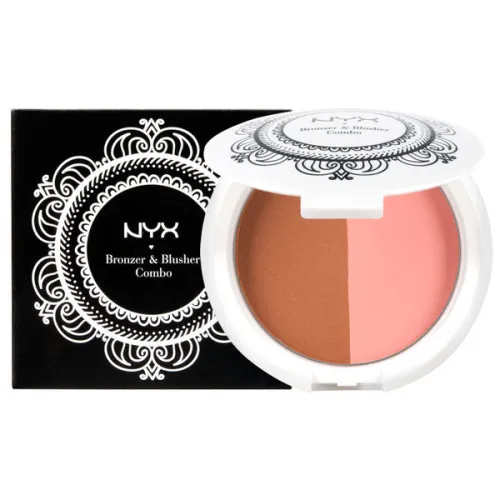 Румяна-бронзер NYX Bronzer & Blusher Combo, 10 г.