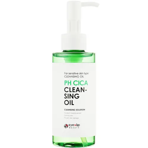 Гидрофильное масло для проблемной кожи лица Eyenlip PH CICA Cleansing Oil с центеллой, 150 мл.