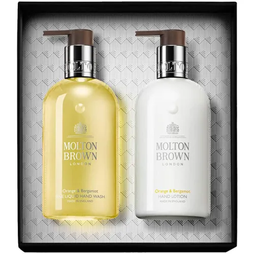 Подарочный набор для ухода за руками «апельсин и бергамот» Molton Brown Orange & Bergamot Hand Wash & Lotion Set, 2 шт. х