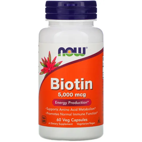 Биотин Now Foods Biotin 5000 mcg