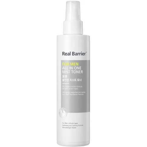 Чоловічий заспокійливий тонер для обличчя Real Barrier For Men All In One Mist Toner, 200 мл.