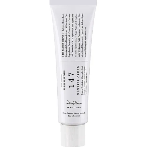 Успокаивающий крем для восстановления кожи лица Dr.Althea Pro Lab 147 Barrier Cream с азуленом, 15 мл.
