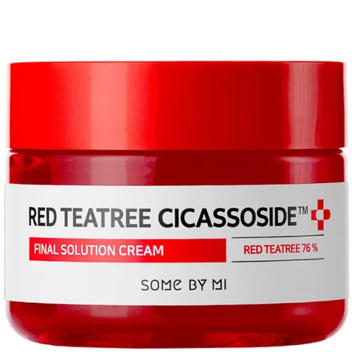 Успокаивающий крем для лица Some By Mi Red Teatree Cicassoside Final Solution Cream с экстрактом красного чайного дерева, 60
