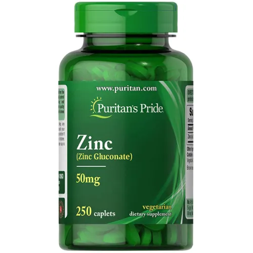 Глюконат цинка Puritan’s Pride Zinc 50 mg, 50 мг.