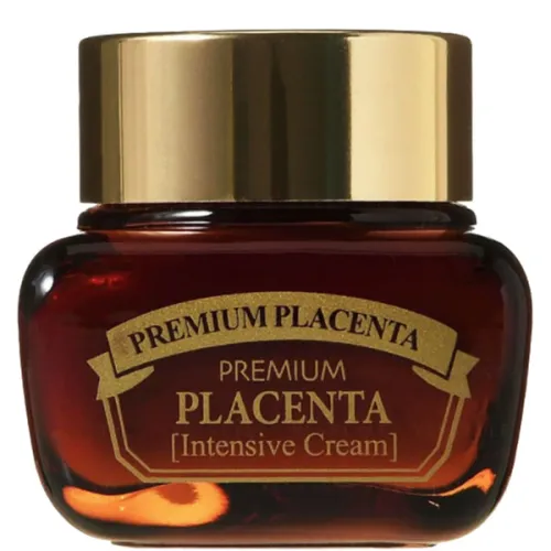 Антивозрастной крем для лица 3W Clinic Premium Placenta Intensive Cream с экстрактом плаценты, 50 мл.