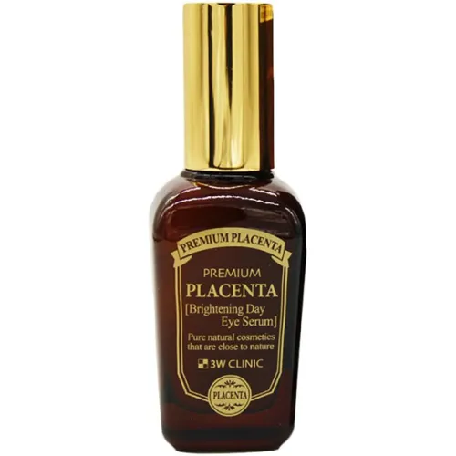 Сироватка для боротьби 3W Clinic Premium Placenta Brightening Day Eye Serum з темними колами під очима з екстрактом
