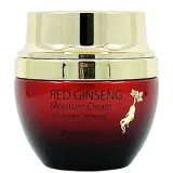 Зволожуючий крем для обличчя 3W Clinic Red Ginseng Moisture Cream з екстрактом червоного женьшеню, 50 мл.