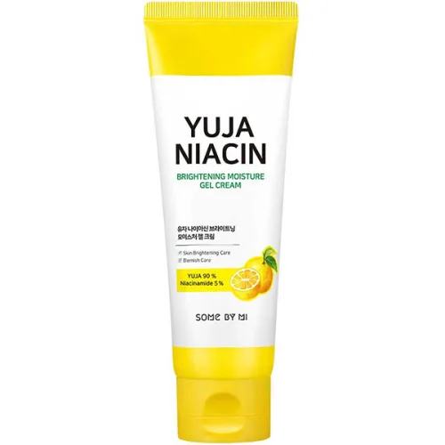 Крем-гель для осветления кожи лица Some By Mi Yuja Niacin Brightening Moisture Gel Cream с экстрактом ягод юдзу, 100 мл.