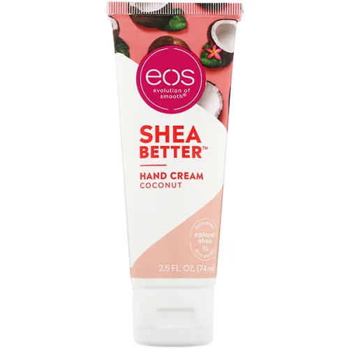Крем для рук EOS Shea Better Hand Cream Coconut з екстрактом кокоса, 74 мл.