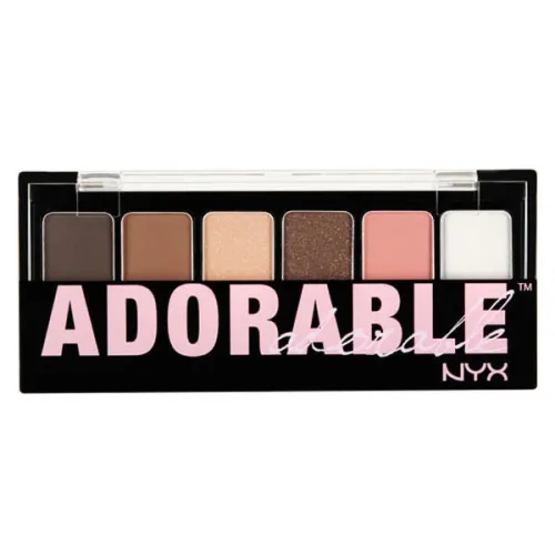 Палетка тіней NYX The Adorable Shadow Palette, 6 г.