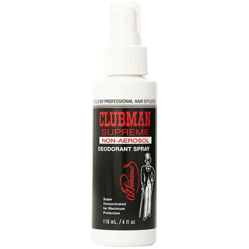 Чоловічий неаерозольний дезодорант Clubman Pinaud Supreme Non-Aerosol Deodorant Spray, 118 мл.