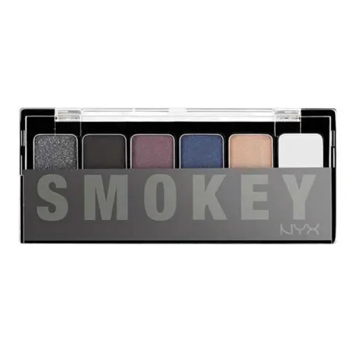 Палетка теней NYX The Smokey Shadow Palette, 6 г.