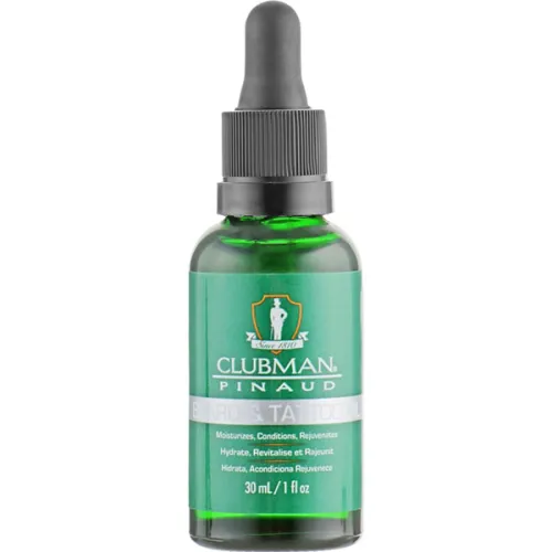 Масло для бороды и татуировок Clubman Pinaud Beard & Tattoo Oil, 30 мл.