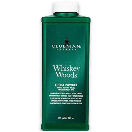 Пудра для тіла Clubman Pinaud Reserve Whiskey Woods Finest Powder, 255 г.