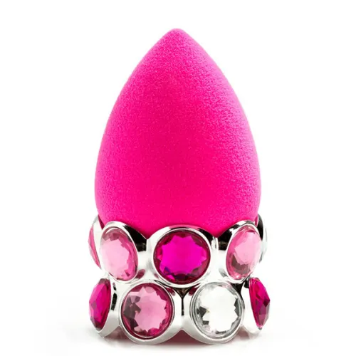 Рожевий спонж на підставці Beauty Blender Bling Ring and The Original Sponge