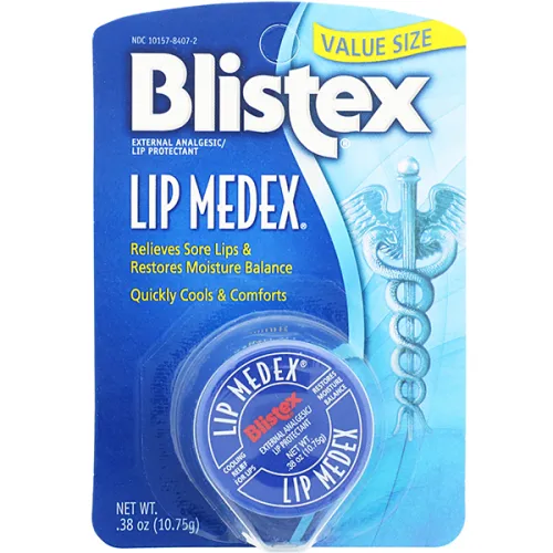 Обезболивающий бальзам для защиты губ Blistex Lip Medex External Analgesic Lip Protectant, 10.75 г.