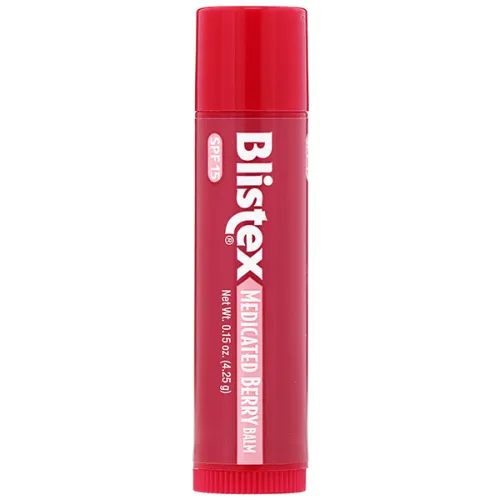 Бальзам для губ Blistex Lip Protectant Medicated Berry Balm SPF15 з сонцезахистом «лікувальна ягода», 4.25 г. без уп.
