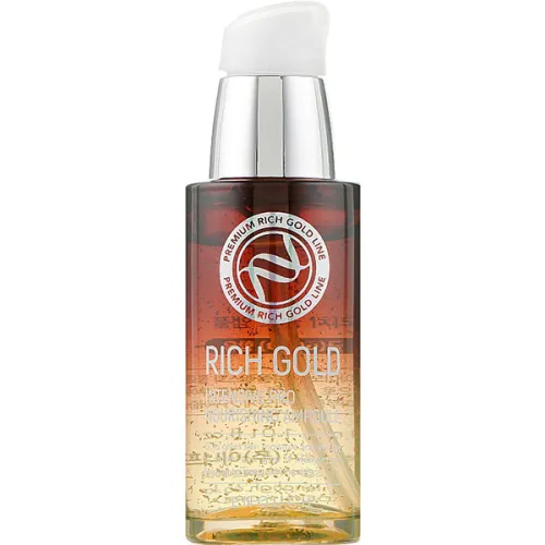 Відновлююча сироватка для обличчя Enough Rich Gold Intensive Pro Nourishing Ampoule з екстрактом золота, 30 мл.